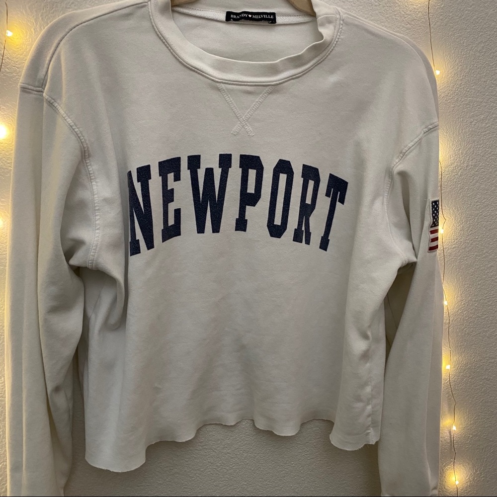 Brandy Melville Newport long sleeve top